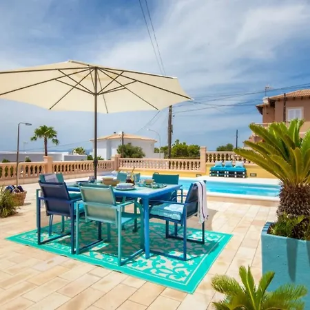 House With 3 Bedrooms In Llucmajor, With Wonderful Sea View, Private Pool, Fu... *