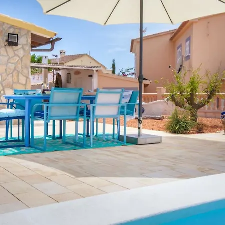 Apartment House With 3 Bedrooms In Llucmajor, With Wonderful Sea View, Private Pool, Fu...