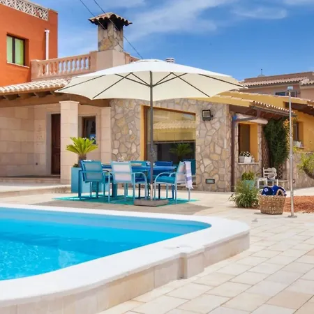 House With 3 Bedrooms In Llucmajor, With Wonderful Sea View, Private Pool, Fu... * Llucmajor (Mallorca)